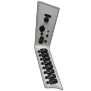 Triton Boat Ignition Switch Panel 304376 | 186 Fishunter Gray Plastic