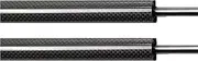 Tailgate Strut for JAC for Shuailing T8 2018-2024 Pickup Rear Tailgate Slow Down Gas Struts Damper 2pieces Shock Assist Gas Struts(Black Carbon Fiber)