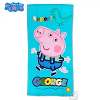 在飛比找Yahoo奇摩購物中心優惠-粉紅豬小妹 喬治豬童巾 兒童毛巾【DK大王】