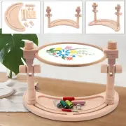 Adjustable Embroidery Frame Stand Hoop Cross Stitch Sewing Needlework Rack DIY