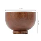(Small)Kitchen Wooden Fruit Salad Noodles Rice Dining Bowl Soup Food AU