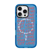 iPhone 16 Pro Impact Case MagSafe Compatible LOVE by samantha hahn