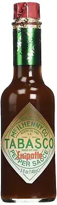 Tabasco Brand, Chipotle Hot Sauce, 5oz Bottle (Pack of 3)