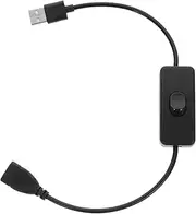 ELAYARD 4Pcs USB Switch Extension Cable Off Power Switch for USB Devices Versatile Lighting for Home Office Use Practical Power Control for Desk Lamps