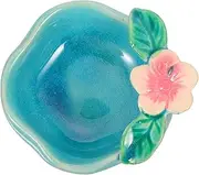 1pc Bowl Oil Storage Plates Essential Oil Bowl Trinket Tray Facemask Mixing Bowl Facial Mud Bowl Essential Oil Plate Essential Oil for Diffuser Ceramics Blue