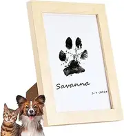 Dranng Paw Print Kit for Dogs, Creative Paw Print Kit for Kitten, Dog Paw Print Kit, Animal Paw Print Impression Kit, Cat Dog Paw Print Kit Keepsake