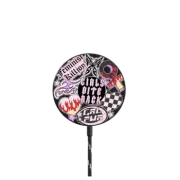 Magnetic Wireless Charger Feminist Killjoy by Chiara LB art