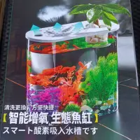 在飛比找蝦皮購物優惠-三合同創 智能增氧生態 魚缸