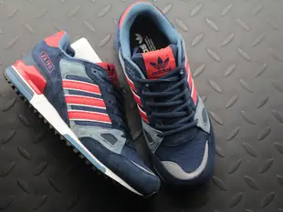 Adidas Originals ZX 750 阿迪達斯 麂皮 深藍 慢跑鞋  男鞋