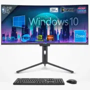 Aio All IN One I5 34 " Curved 4k Windows 10 32gb 2tb Rtx4060 Gaming Editing PC