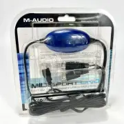 M-Audio MidiSport Uno 1-In/1-Out Cable USB MIDI Interface Mac PC New in Box