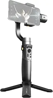 2024 i Mobile+ 3-Axis Stabilizer Gimbal Stabilizer for Smartphone 280g/0.61lbs Payload Anti-Shaking Support 600°Rotational Inception Mode BT Connection App Control with Tripod Stand