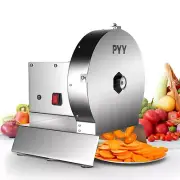 PYY Commercial Vegetable Slicer - Electric Cabbage Cutter Onion Potato Manual...