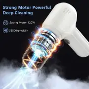 ANYMOB Vacuum Cleaner With Bag Black Basic 4 Filters Mini Handheld Portable Blower 2in1 Home Car Appliance