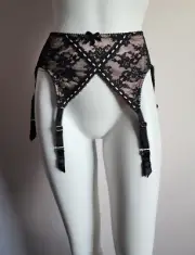 Dita Von Teese Ladies Glorified Girl Garter Suspender Belt Size 10 D46387 New