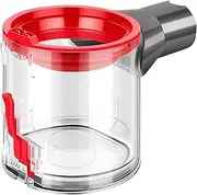 V7 V8 Dust Bin for Dyson V7 & V8 SV10, SV11, SV25 & SV37 Cordless Vacuum Cleaners - Fits Animal, Motorhead, Absolute, Trigger & More - Replacement Dust Canister Spare Part for Dyson