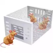 Continuous Cycle Mouse Trap Rat Catching Cage Mice Killer Automatic Indoor.