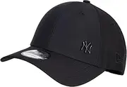 New Era MLB NY Yankees Flawless Tonal 9Forty Cap, Black, One Size