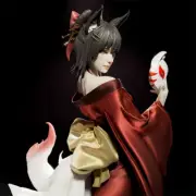 1/4 46cm Amaterasu 3D print figure Model Kit Unpainted Unassembled GK