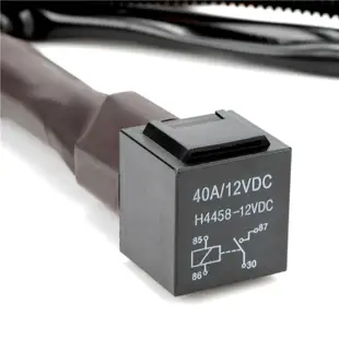 適用於 H1 HID 燈泡座適配器帶兩針頭燈汽車霧燈連接器插頭轉換接線連接器電纜 2 件