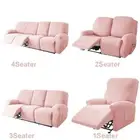 1/2/3/4 Seater Recliner Sofa Covers Relax Lazy Boy Chair Cover Elastic Armchair
