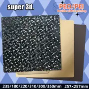 PEO PEI Sheet Double Sided Spring Steel Sheet Magnetic Bulid Plate