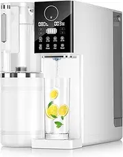 BEATYL Reverse Osmosis Water Filter Countertop, 3-Stage RO Filtration System, Portable Water Purifier for Kitchen, Office, RV, No Installation, White