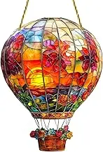 Hot Air Balloon Window Decorations - Enhances Light Interaction Hanging Hot Air Balloon Solar Lantern | Light Transmission Helps Brighten Ornament | Sun Catcher Alte