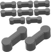 20pcs Plastic Train Track Connectors Easy Assembly Track Pieces for Creative Railway Play Accessories for Aged and Up