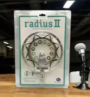Blue Radius II Silver Microphone Shock Mount for Yeti & Yeti Probrand New Seal