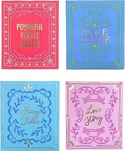 Jollity & Co. Book Club "Book Cover" Cocktail Napkins - Pack of 20 Paper Napkins - Disposable Napkins for Birthdays, Parties, Book Clubs and Literary Celebrations