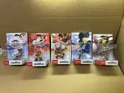 Amiibo Super Smash Bros Fire Mario Ice Climbers Chrom Incineroar Simon 5 Figures