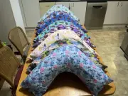 Kids Size Boomerang Pillow With Removable Pillow Case