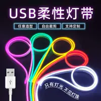 在飛比找蝦皮購物優惠-led燈條 usb led燈條 led充電式燈帶5v低壓超亮