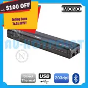 Brother PJ-762 A4 Portable Direct Thermal Bluetooth Mobile Printer Bundle Pack