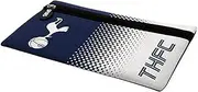(One size, Blue/White) - Tottenham Hotspur FC Official Fade Flat Football Crest Pencil Case