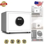Secure 0.78 Cuft Digital Safe with Removable Shelf - Modern Home Essential