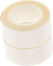 MOTHNUR 2 Pcs Wig Tools Small Rhinestone Hair Clips Hair Tape for Styling Eyelid Tape Clear Elastic Hair Bands Tape in Replacement Tape Lace Tape for Wigs Waterproof Clear Extra Hold