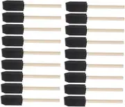 Wooden Handle Sponge Paint Brushes Set 18pcs for Boys and Girls Creative Art Graffiti Projects