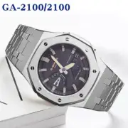 CasiOak Mod Kit 3rd Gen Kit Metal Bezel and Metal Strap For G-Shock GA2100/2110