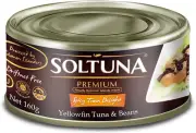 SOLTUNA SPICY TUNA DELIGHT (YELLOWFIN TUNA & BEANS) 160G X 24 (Case 24 Cans)