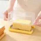 with Cutting Net Butter Slicer Box with Spoon Cheese Keeper Refrigerator