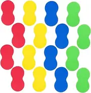 DOITOOL 20Pcs Portable Whiteboard Erasers Dry Erase Erasers for Home Office Classroom Use Lightweight Chalkboard Accessories for