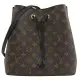 Louis Vuitton LV M44020 Neonoe 經典花紋肩斜兩用水桶包 現貨