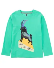 Tea Collection Ram A Fromage Graphic T-Shirt