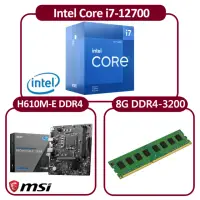 在飛比找momo購物網優惠-【Intel 英特爾】Intel Core i7-12700