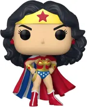 Pop! Funko Vinyl Figurine Wonder Woman 80th WW Classic w/Cape Collectable Toy 3+