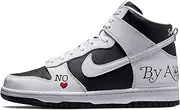 [Nike] Mens SB Dunk High DN3741 002 Supreme - by Any Means - White/Black - Size 10