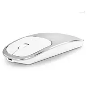 Metal Wireless Mouse Rechargeable Silent Click USB Type-C Mice for Mackbook Notebook Laptop PC Ergonomic