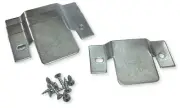 Extra Large Sofa Sectional Connectors 4" x 2-3/8" - 4 Plates with Screw Hardware